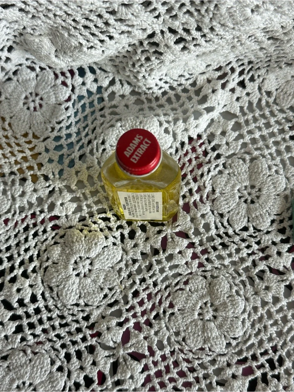 Vintage Adams Extract Imitation Butter Flavoring,  kitchen prop, collectible